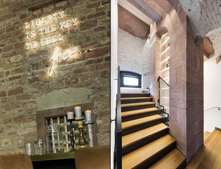 商業空間,酒店空間,建築改造,監獄改造酒店,工業風