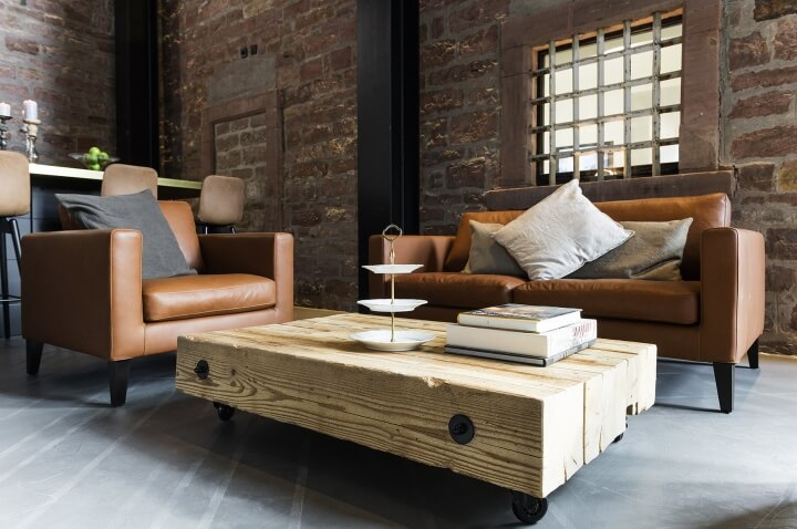 商業空間,酒店空間,建築改造,監獄改造酒店,工業風