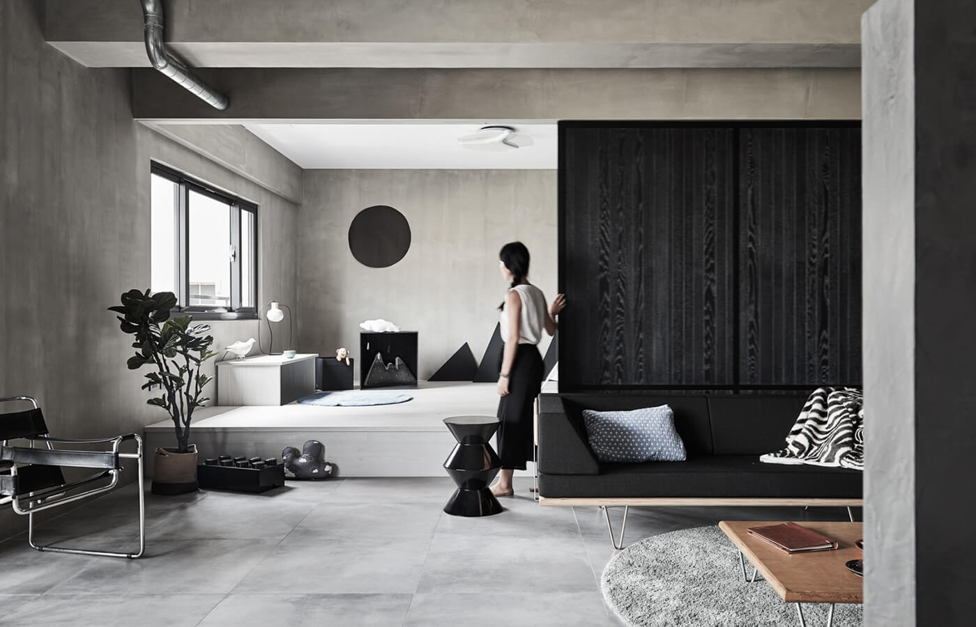 台灣好室設計,工業風住宅設計,工業混搭北歐風,現代簡約風格住宅設計,HAO Design