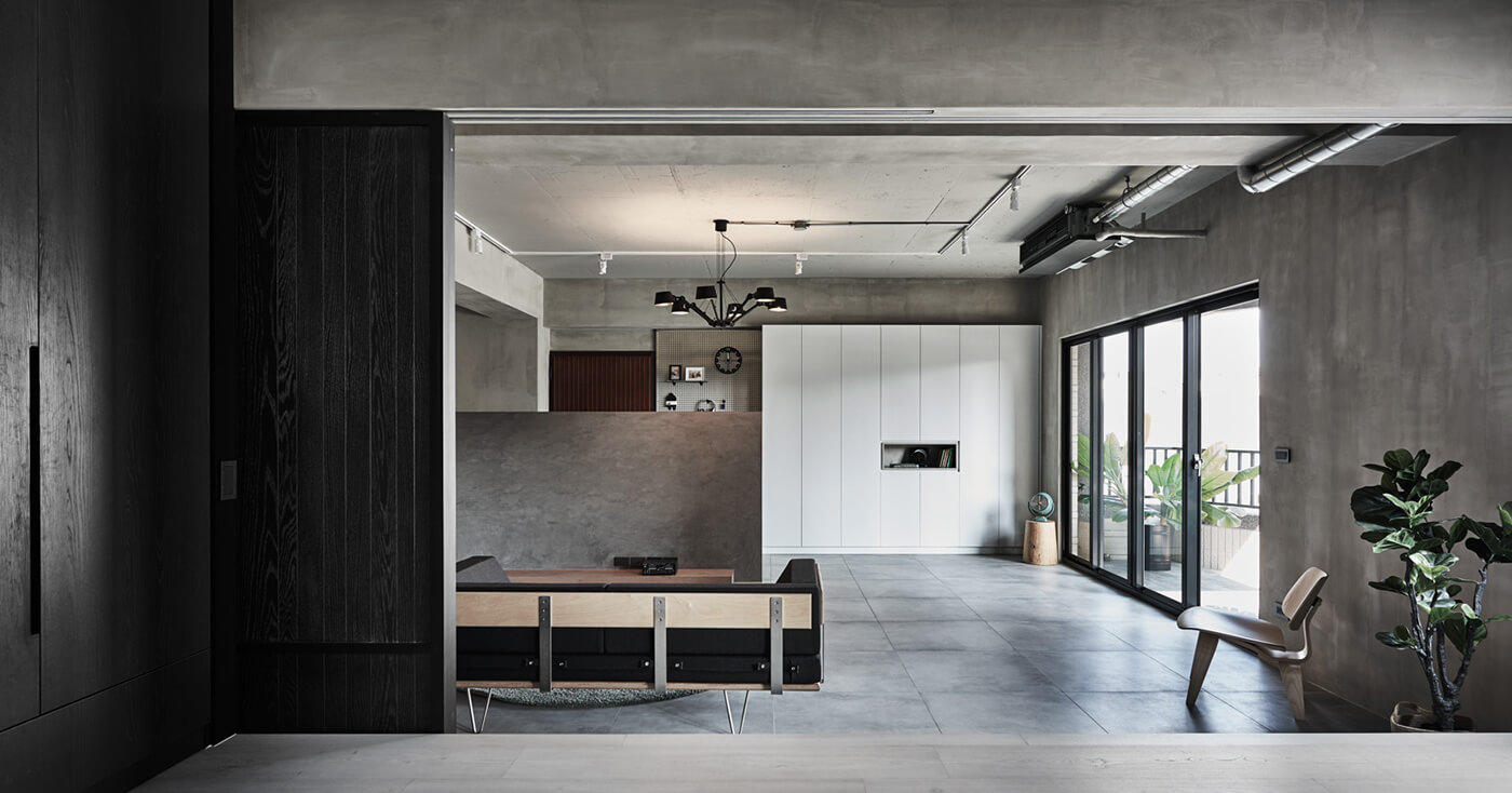 台灣好室設計,工業風住宅設計,工業混搭北歐風,現代簡約風格住宅設計,HAO Design