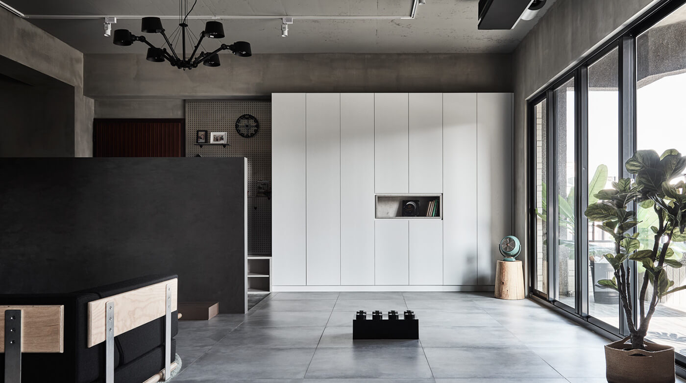 台灣好室設計,工業風住宅設計,工業混搭北歐風,現代簡約風格住宅設計,HAO Design