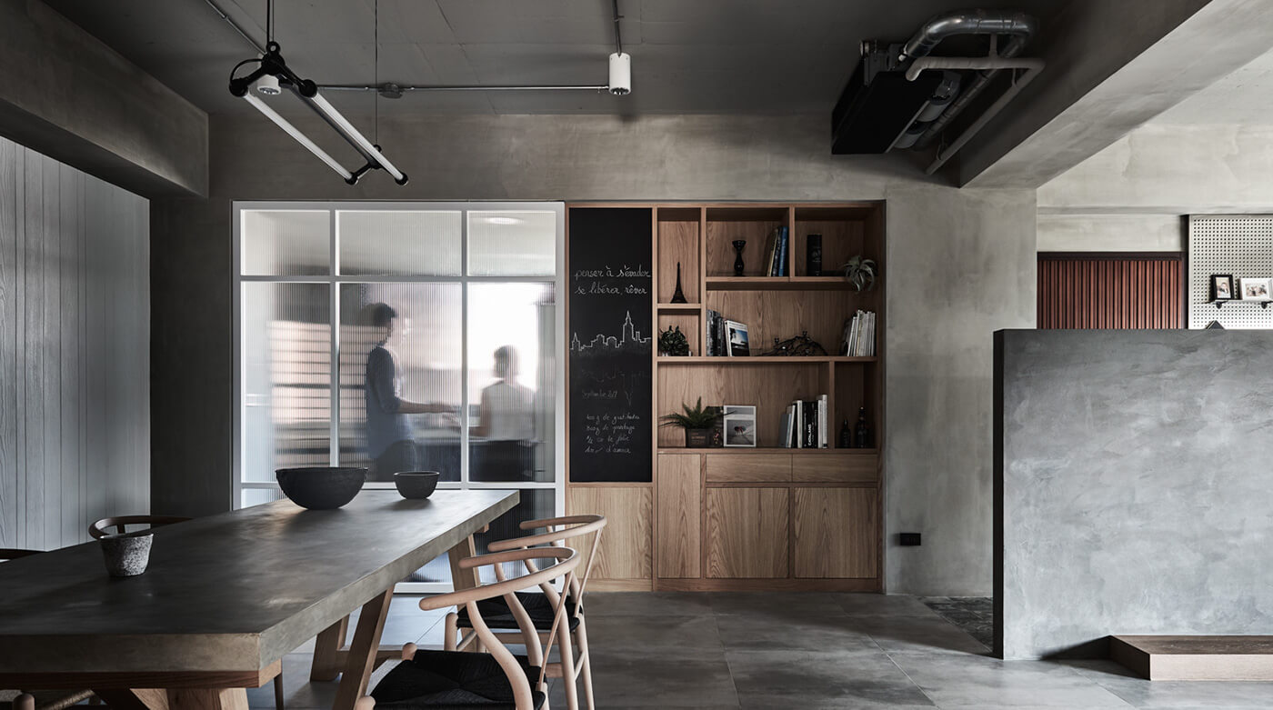 台灣好室設計,工業風住宅設計,工業混搭北歐風,現代簡約風格住宅設計,HAO Design