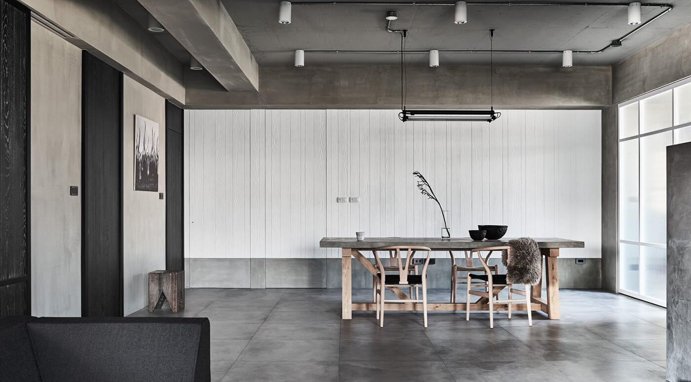 台灣好室設計,工業風住宅設計,工業混搭北歐風,現代簡約風格住宅設計,HAO Design