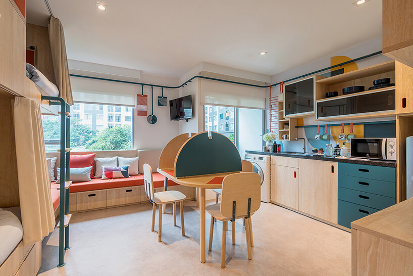 住宅空間,校舍設計,公共住宅空間,國外校舍設計,曼穀空間獎學金計劃