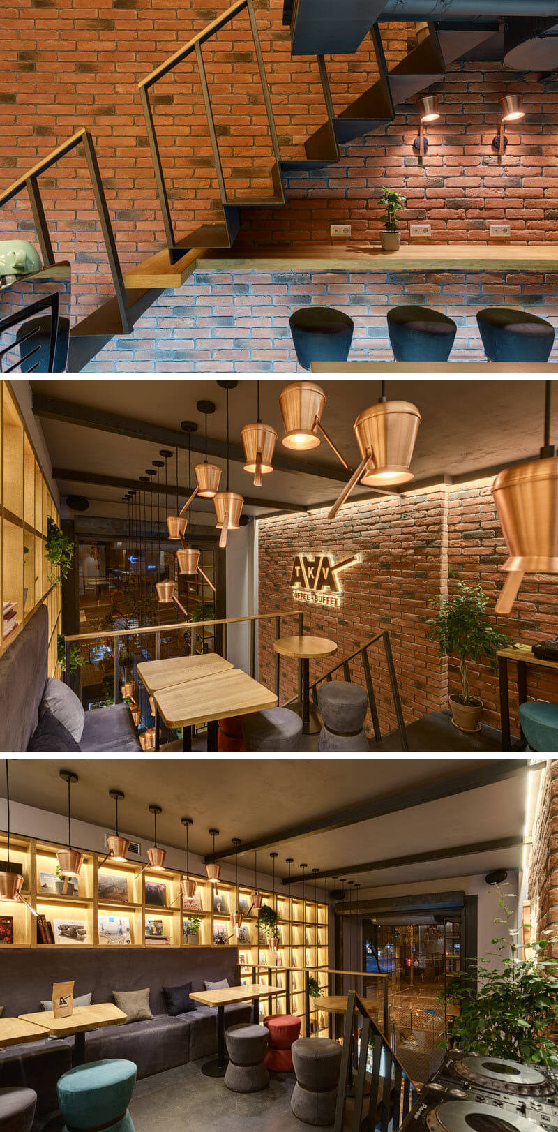 商業空間，餐飲空間，咖啡店，複式空間，咖啡店設計，烏克蘭