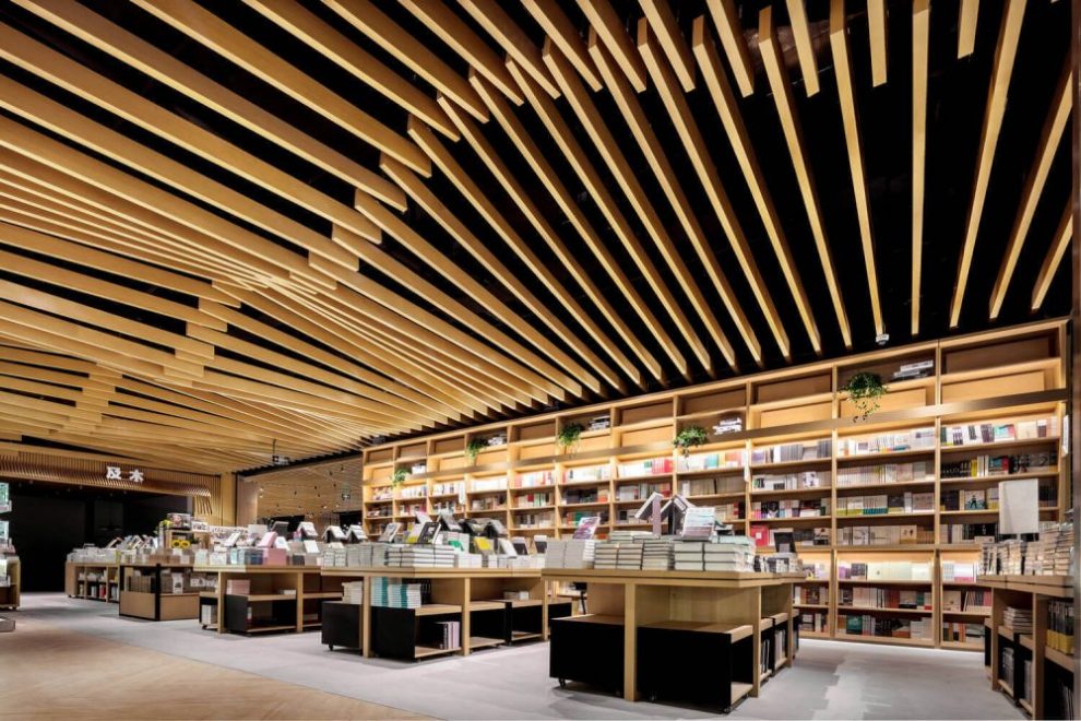 商業空間，書店設計，峻佳設計，言幾又杭州店，錢江新城來福士