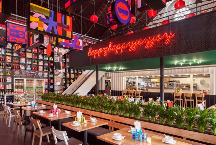 亞洲風格餐廳設計,商業空間,餐飲空間,阿姆斯特丹,幸福快樂餐廳