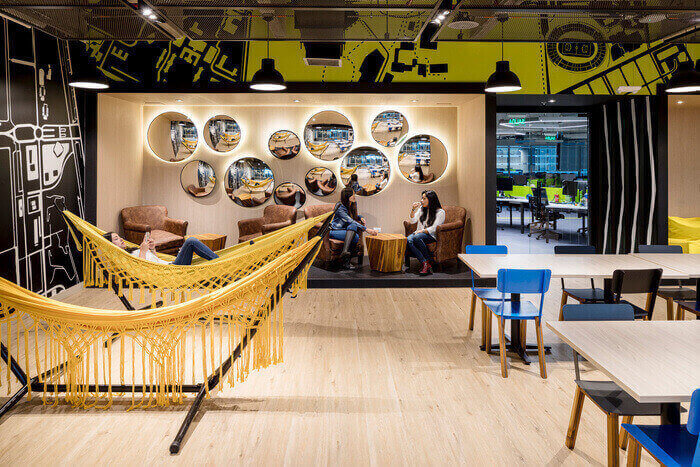 辦公空間,國外辦公室設計,科技公司辦公室,現代風格辦公室