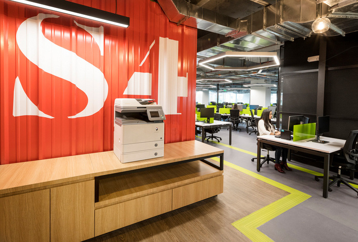 辦公空間，國外辦公室設計，科技公司辦公室，現代風格辦公室