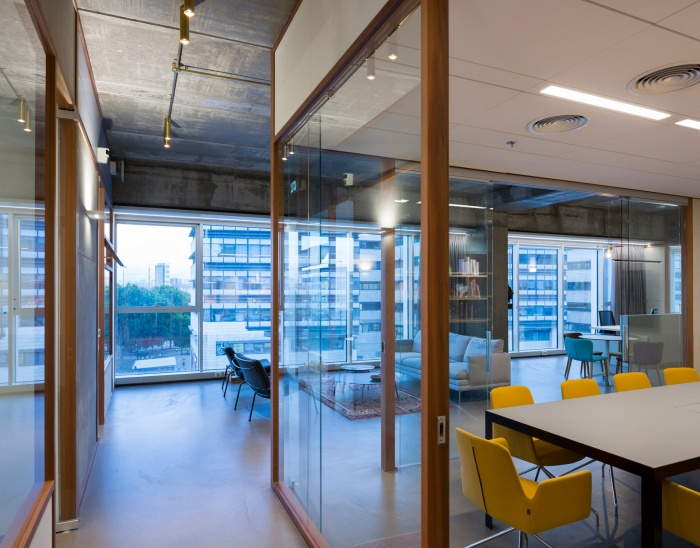 辦公空間，辦公室設計，國外辦公室設計，以色列，基金會辦事處，現代風格