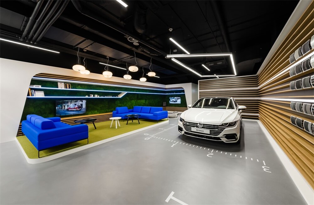展廳,汽車概念店設計,大眾家居,Volkswagen Home概念店,lina™工作室,現代風格