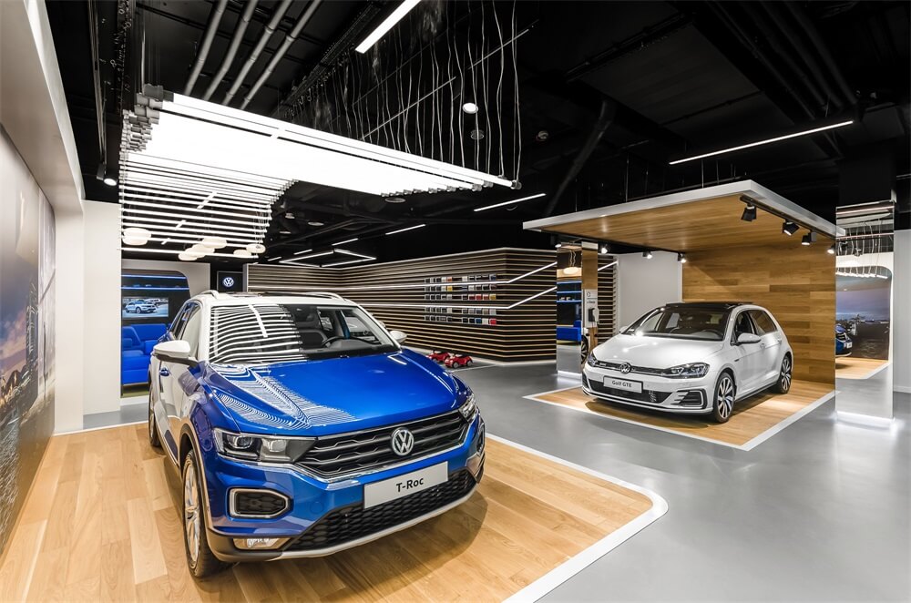展廳,汽車概念店設計,大眾家居,Volkswagen Home概念店,lina™工作室,現代風格