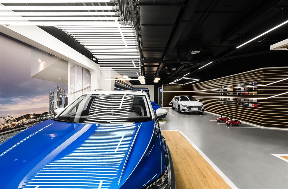 展廳，汽車概念店設計，大眾家居，Volkswagen Home概念店，lina™工作室，現代風格