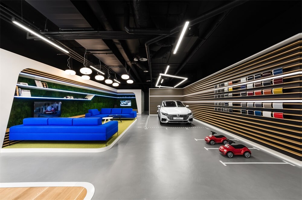 展廳,汽車概念店設計,大眾家居,Volkswagen Home概念店,lina™工作室,現代風格