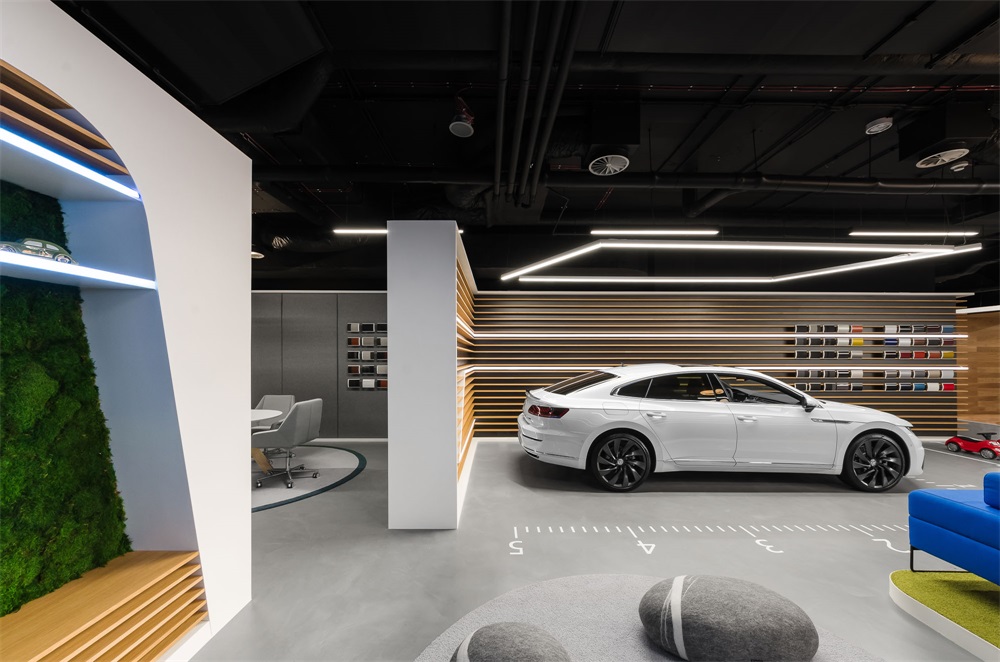展廳,汽車概念店設計,大眾家居,Volkswagen Home概念店,lina™工作室,現代風格