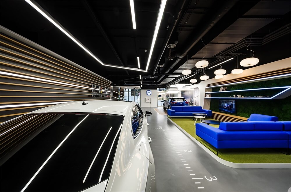 展廳,汽車概念店設計,大眾家居,Volkswagen Home概念店,lina™工作室,現代風格