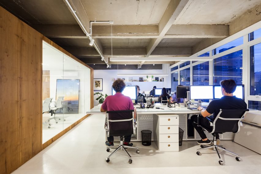 辦公空間,工作室設計,建築師工作室,會議盒子,聖保羅,現代風格