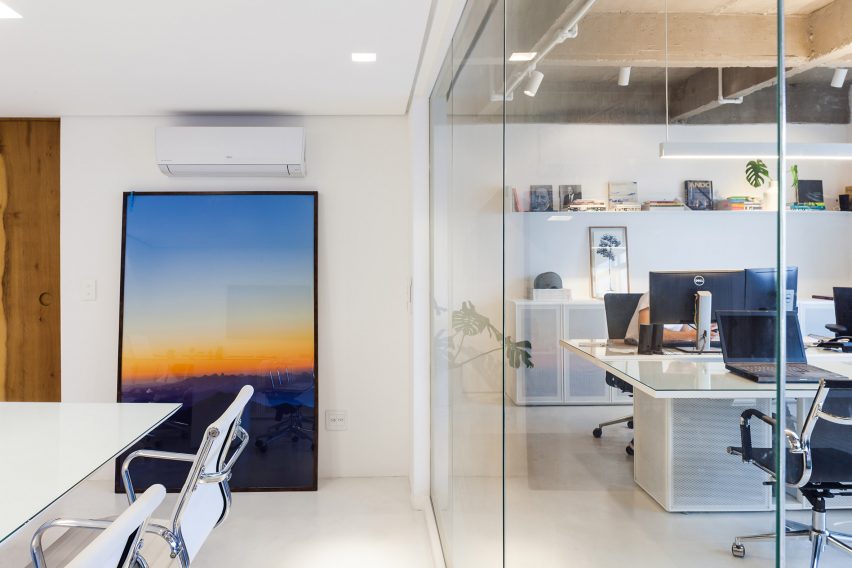 辦公空間,工作室設計,建築師工作室,會議盒子,聖保羅,現代風格