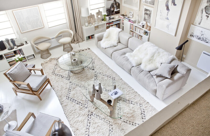 法國典雅浪漫的中性色公寓