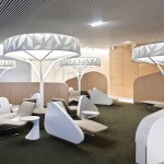 巴黎法航商務艙候機廳設計