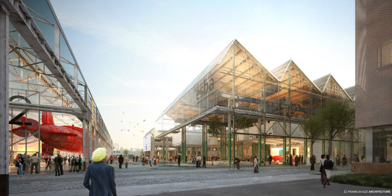 南特Alstom Halles美術學院改造