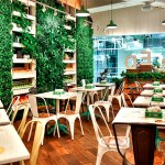 俄羅斯Obed Buffet LOFT風格快餐店