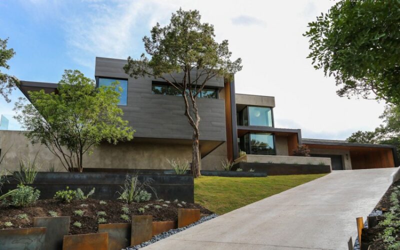 德克薩斯州 Waterfall House