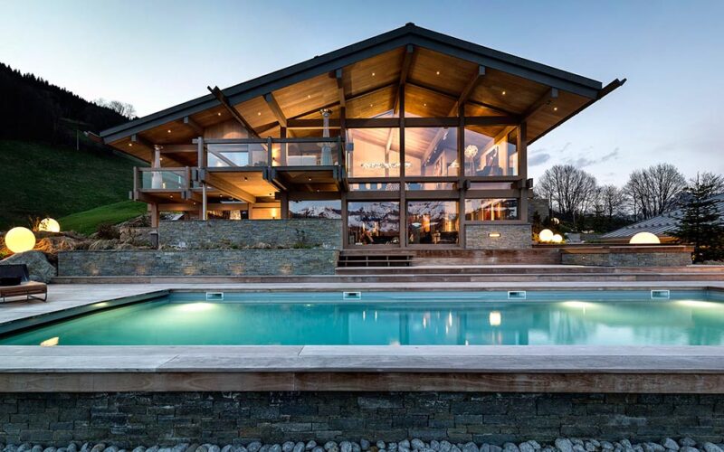 法國勃朗峰小木屋酒店