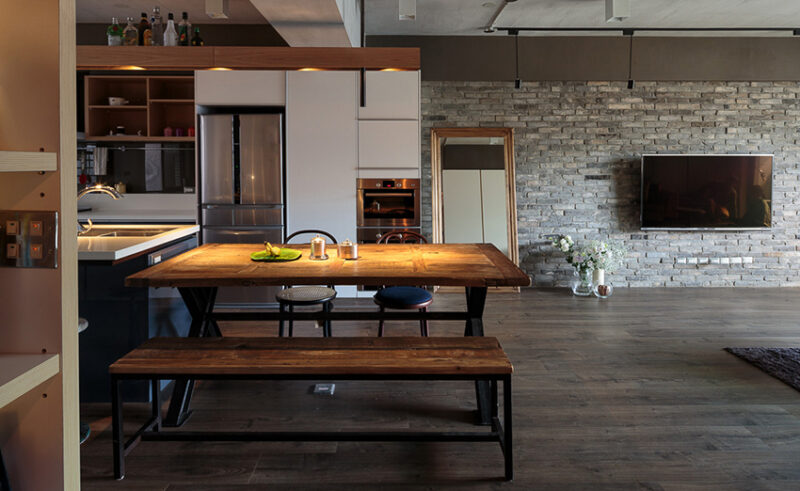 建築改造之台灣132㎡老屋翻新