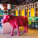 俄羅斯Green Villa Pizza咖啡廳