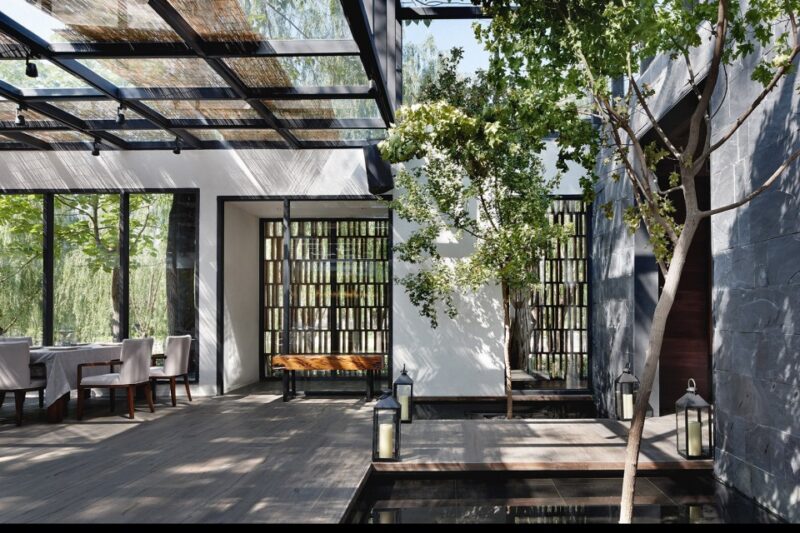 北京麗都花園羅蘭湖餐廳設計