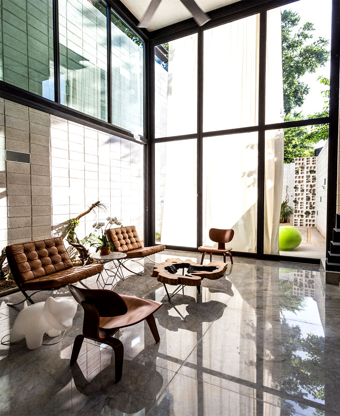 墨西哥現代工業風住宅空間設計，現代工業風住宅空間設計