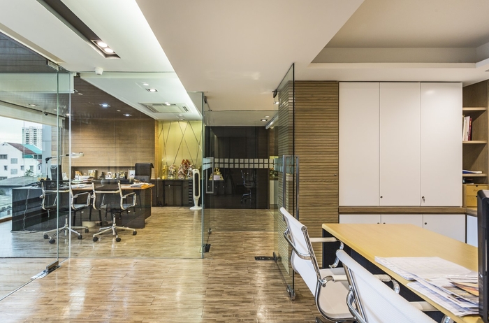 泰國現代風格珠寶公司辦公室設計，現代風格珠寶公司辦公室設計