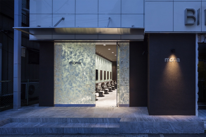 日本創意工業風Mona沙龍店設計，創意工業風沙龍店設計