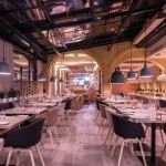 法國現代風Côté Cour 餐廳設計