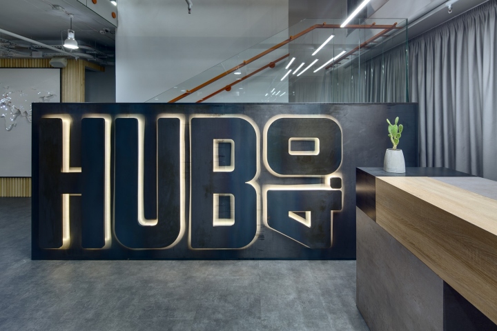 烏克蘭創意工業風格HUB 4.0辦公室設計，創意工業風格辦公室設計