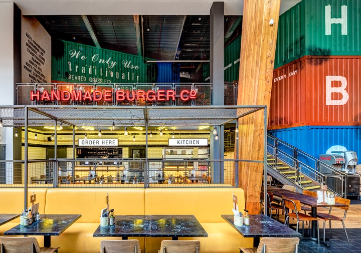 格拉斯哥創意工業風漢堡店設計，格拉斯哥創意工業風漢堡店設計