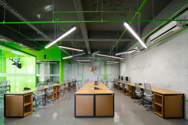 墨西哥創意工業風格Contacto辦公室設計,創意工業風格Contacto辦公室設計