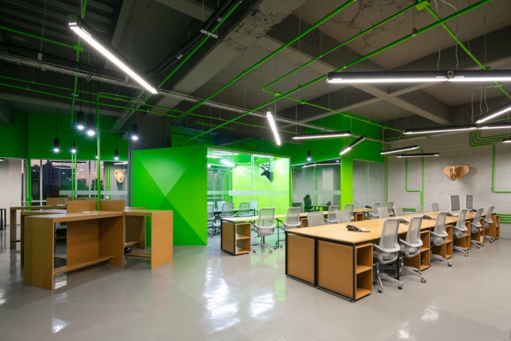 墨西哥創意工業風格Contacto辦公室設計,創意工業風格Contacto辦公室設計