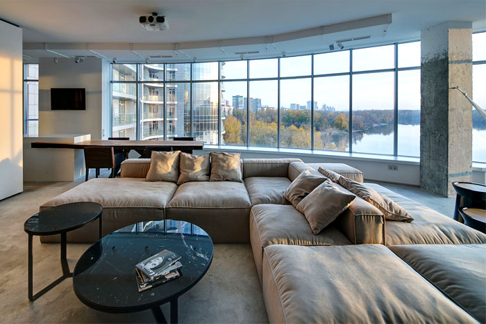 烏克蘭工業風格公寓設計,烏克蘭工業風格公寓設計