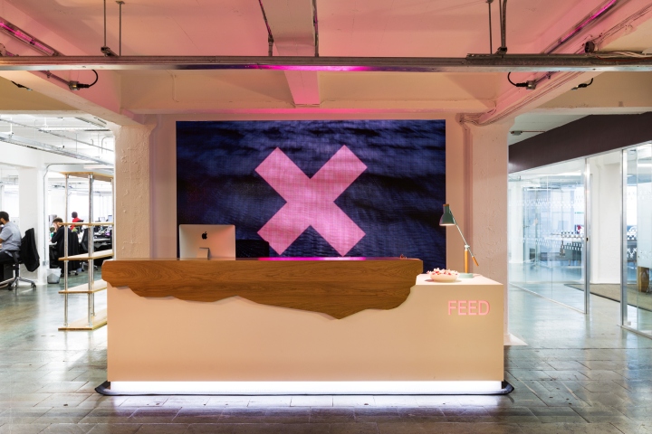 倫敦Feed Communications辦公室設計,倫敦Loft辦公室設計