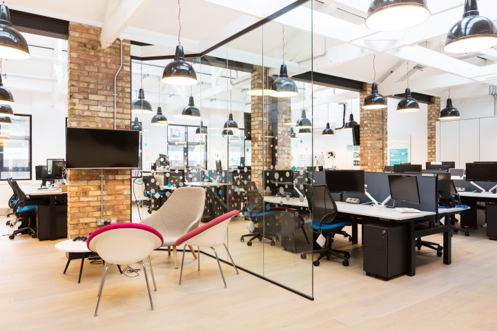 倫敦創意Xero辦公室設計，創意辦公室設計