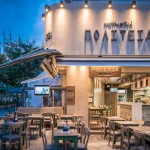 希臘室外餐廳設計