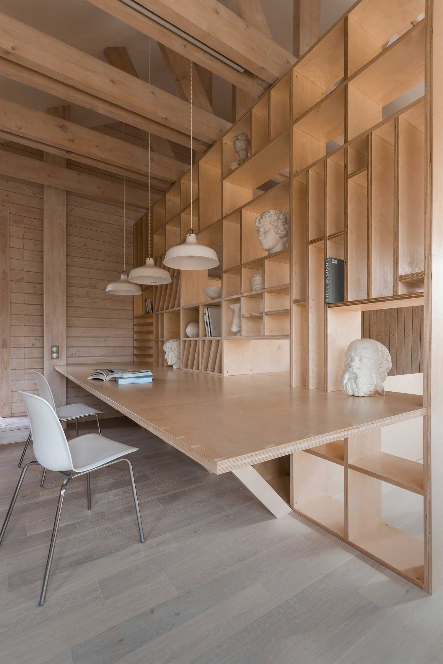 室內設計元素，書牆設計