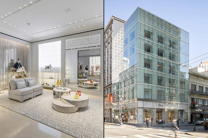 時尚簡潔迪奧旗艦店設計,商店設計