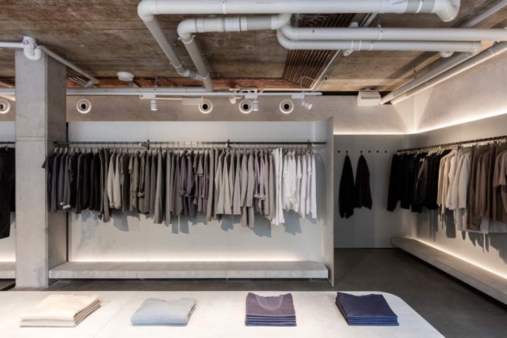 工業風格服裝店設計，服裝店設計