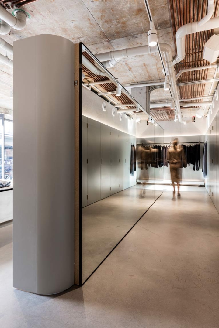 工業風格服裝店設計，服裝店設計