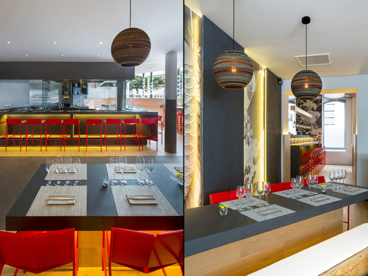 創意現代風日式餐廳設計，創意現代風主題餐廳設計
