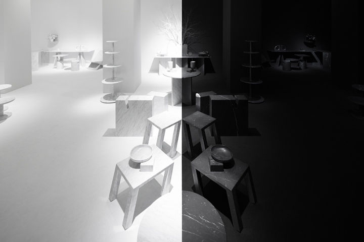 米蘭Marsotto Edizioni展廳設計,極簡風展廳設計