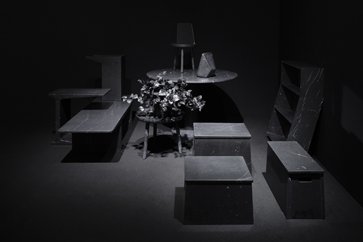 米蘭Marsotto Edizioni展廳設計,極簡風展廳設計